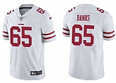 Nike 49ers 65 Aaron Banks White Vapor Untouchable Limited Jersey Dzhi,baseball caps,new era cap wholesale,wholesale hats